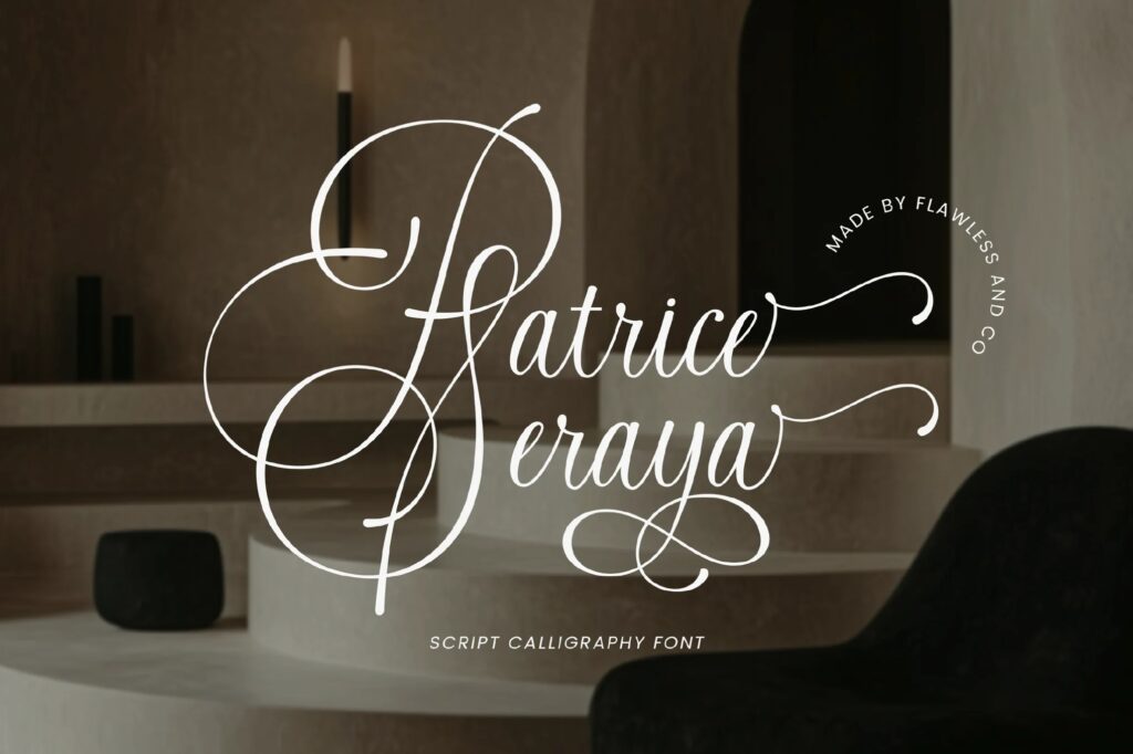 Patrice Seraya Script Calligraphy Font