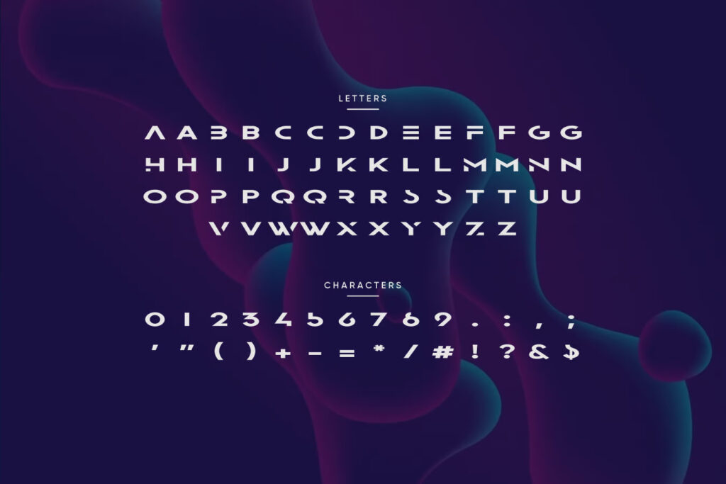 Preospe - Modern Futuristic Typeface
