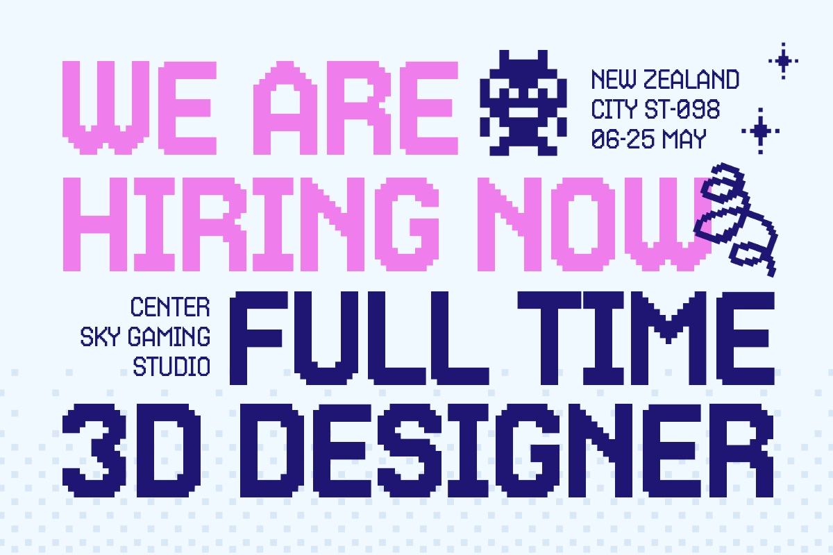 Raw Pixel - Bitmap Pixel Font