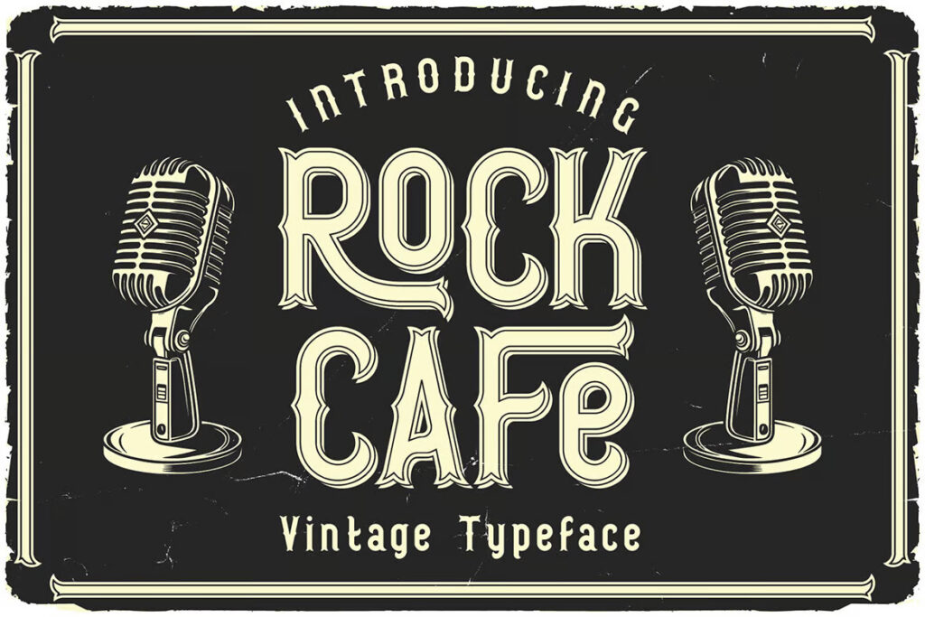 Rock Cafe Font