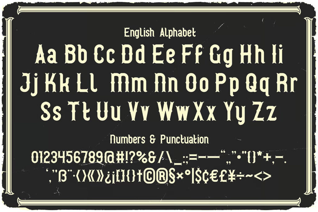 Rock Cafe Font