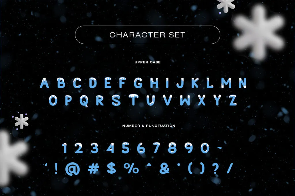 Snowbliss Creative Display Font
