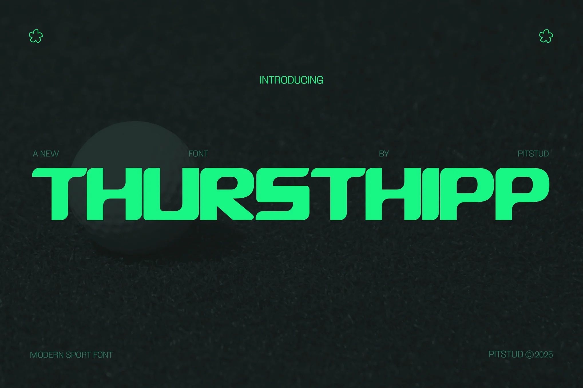 Thursthipp - Sports Soccer Font