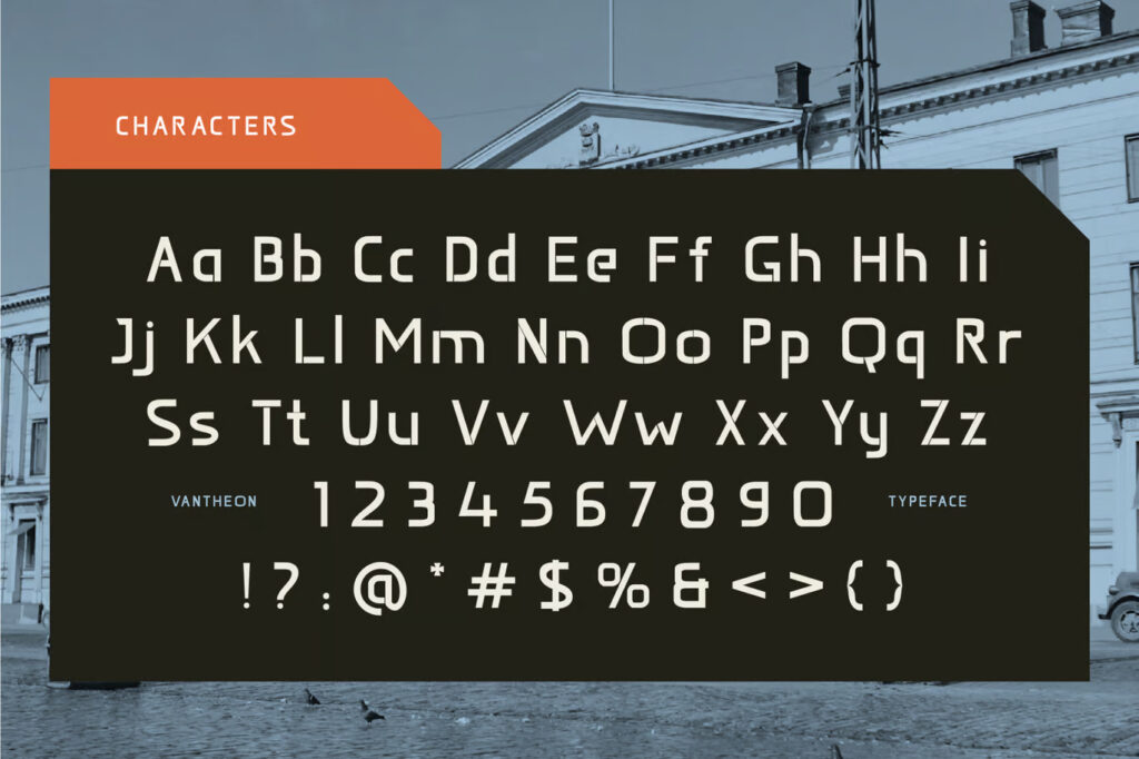 Vantheon Font