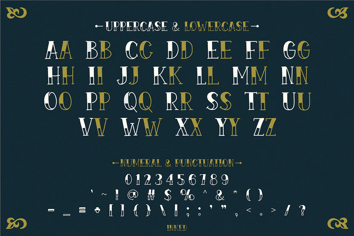 Vintage Tattoo Font