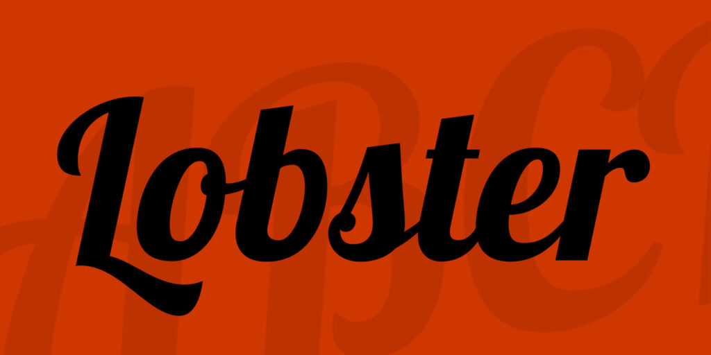 Lobster Font