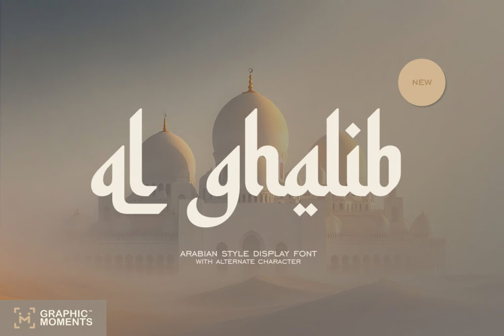 Arabic Font for Ramadan - Al Ghalib
