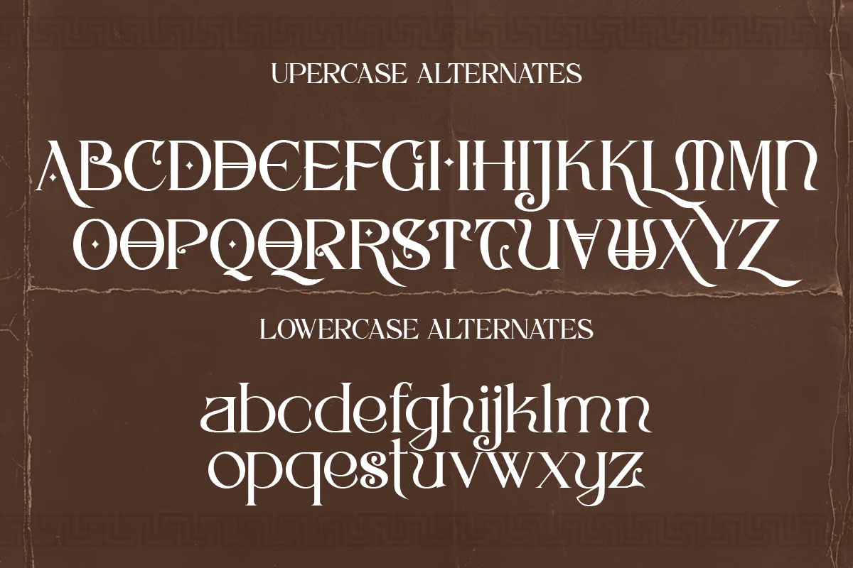 Areus - Celtic Vintage Logo Font