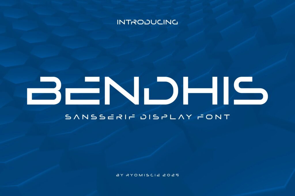 Bendhis - Sans Serif Display Font
