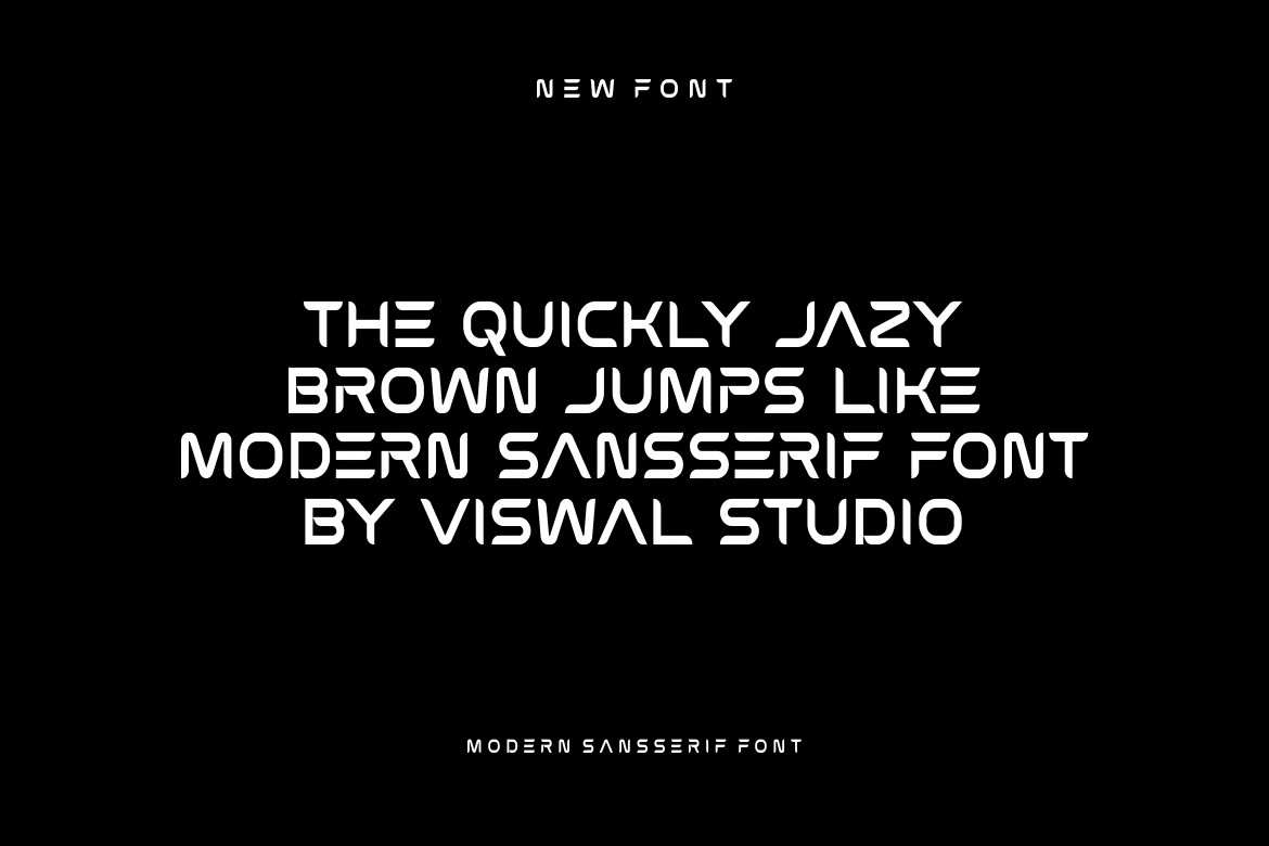 Black Shiva - Modern Sans Font