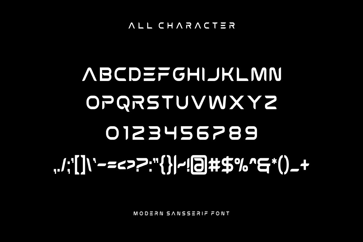 Black Shiva - Modern Sans Font