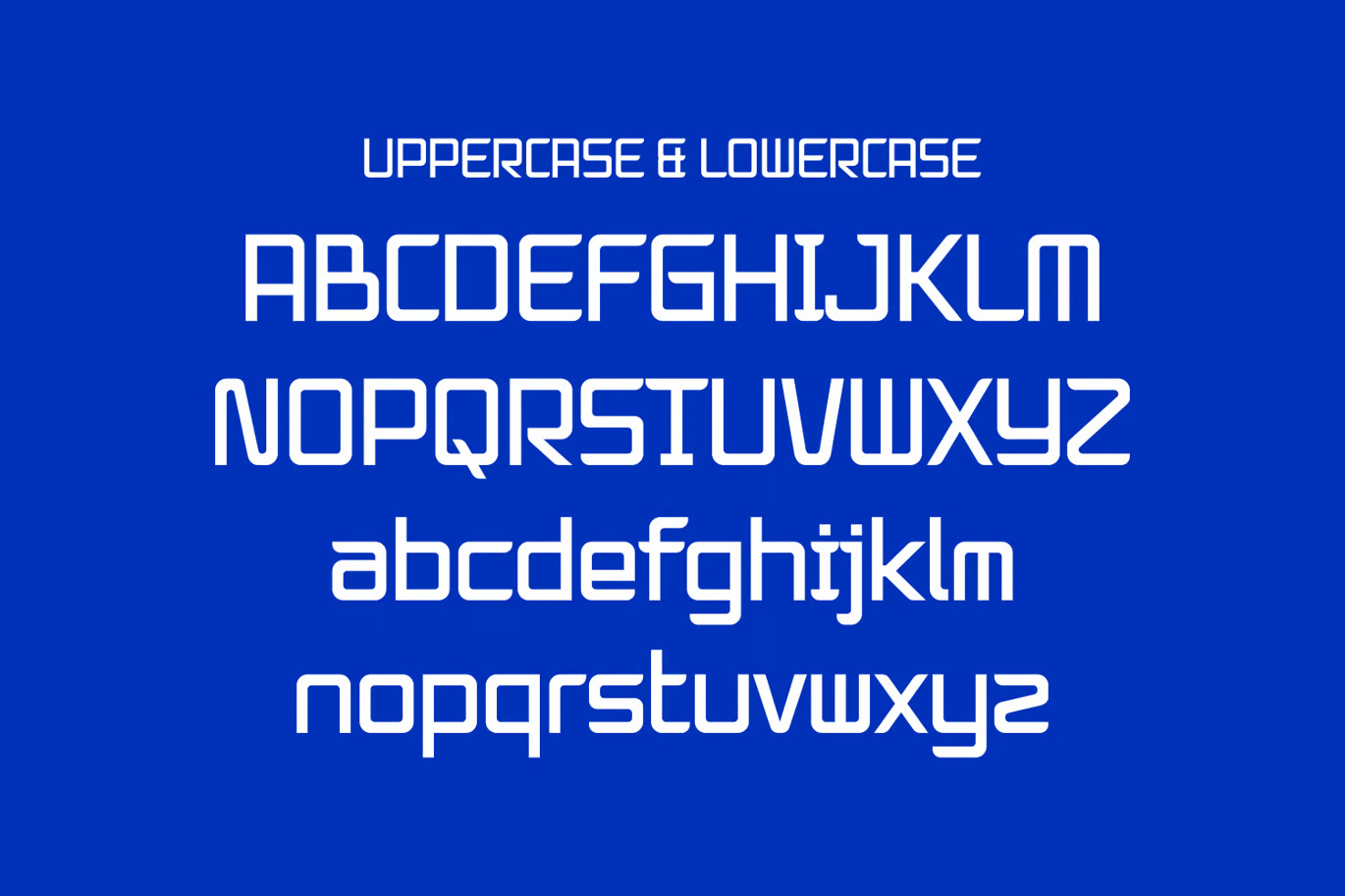 Brigo - Technology Display Font