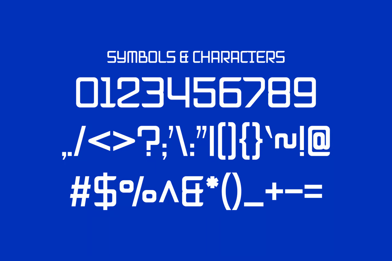 Brigo - Technology Display Font