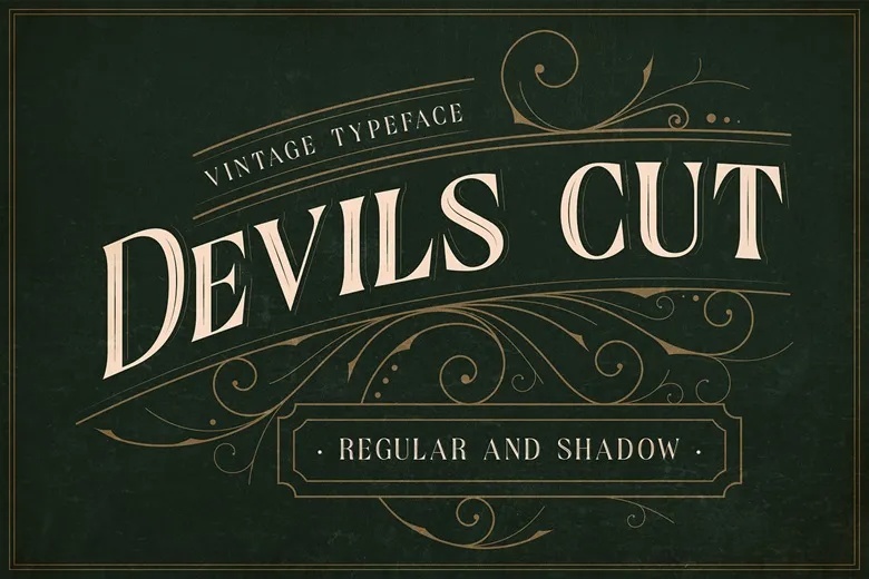 Devils Cut Font