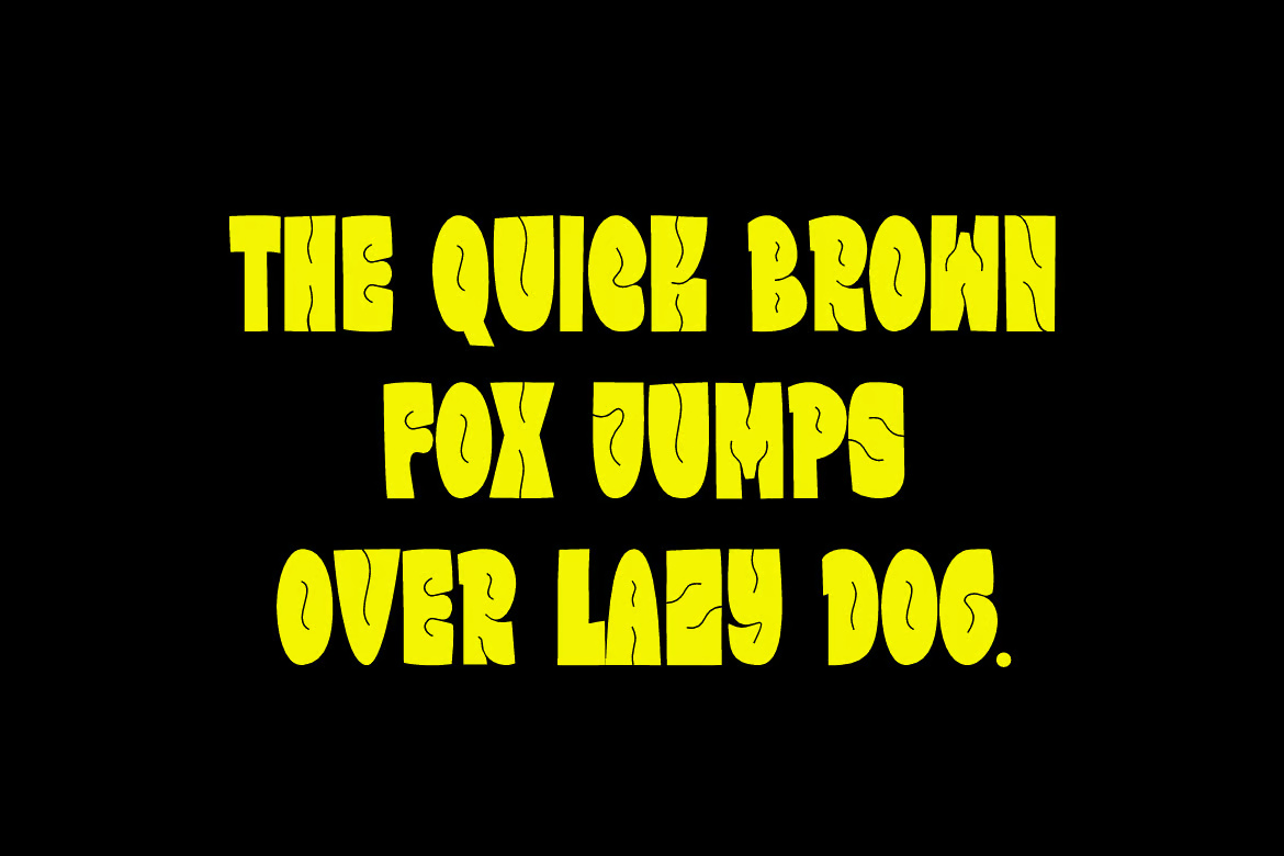 Ertopan - Groovy Font