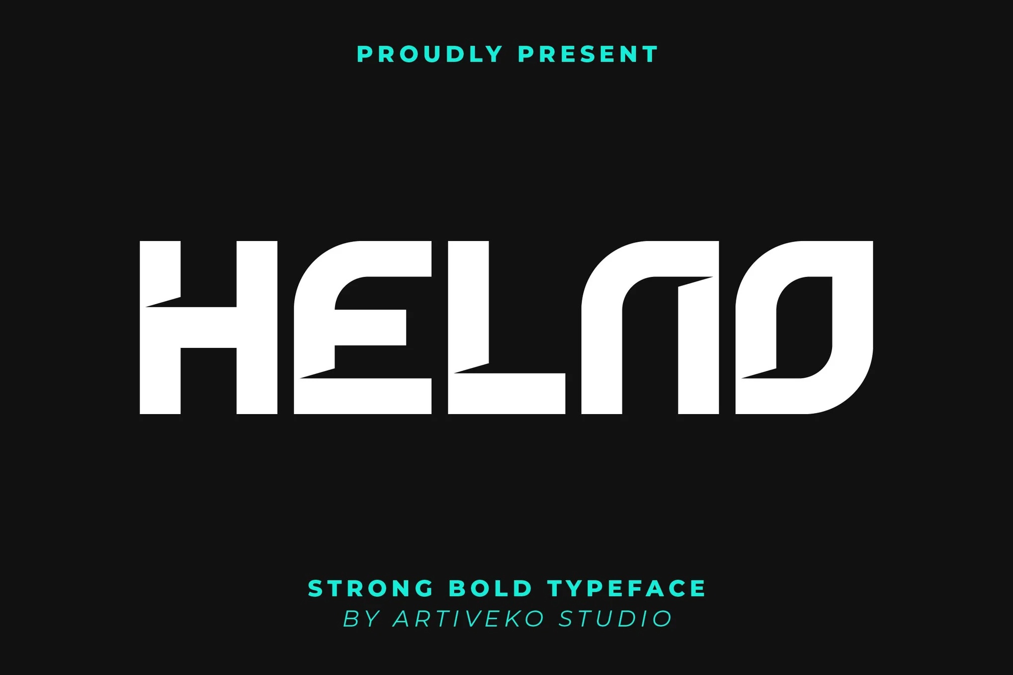 Helno Strong Bold Font