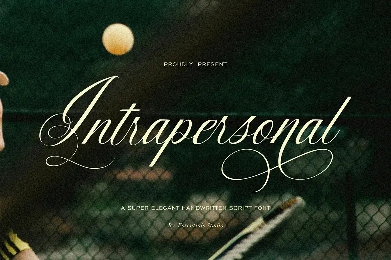 Intrapersonal Font