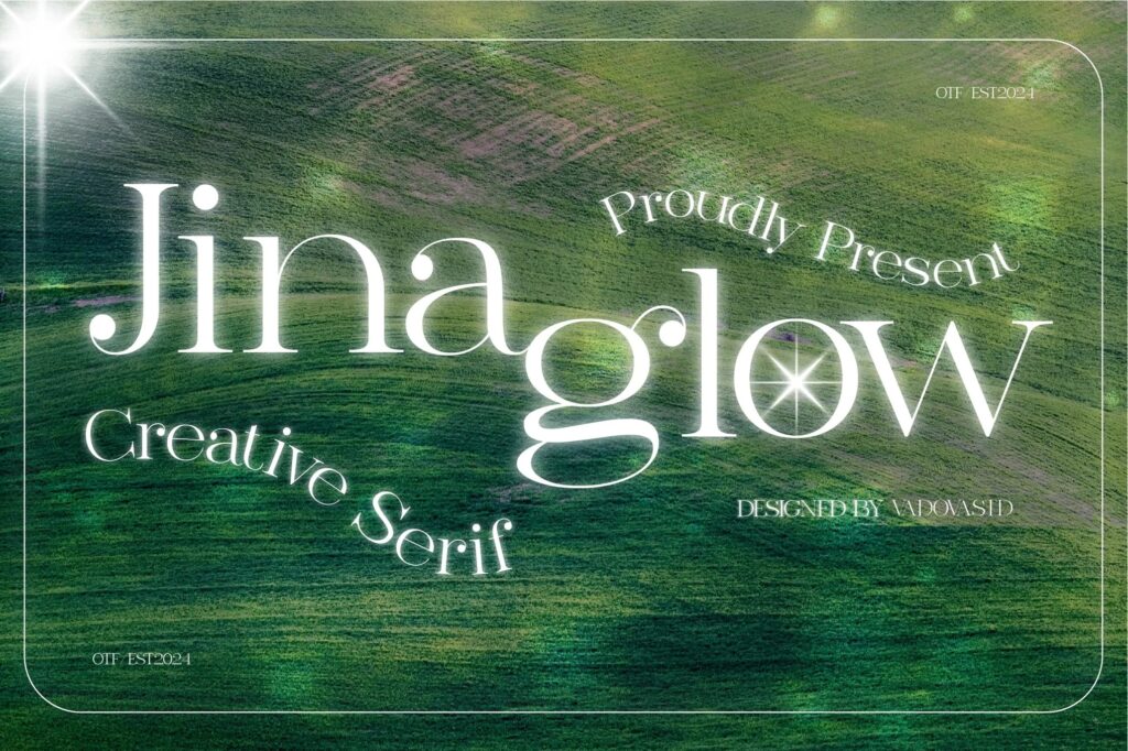 Jina Glow Serif Font