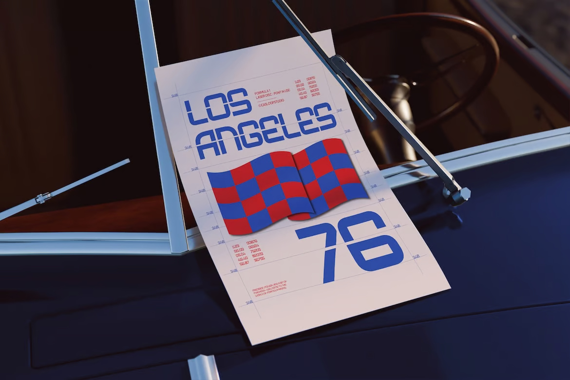 Laser Disc - Vegas Scifi Logo Font