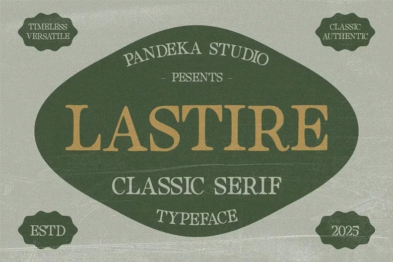 Lastire Font