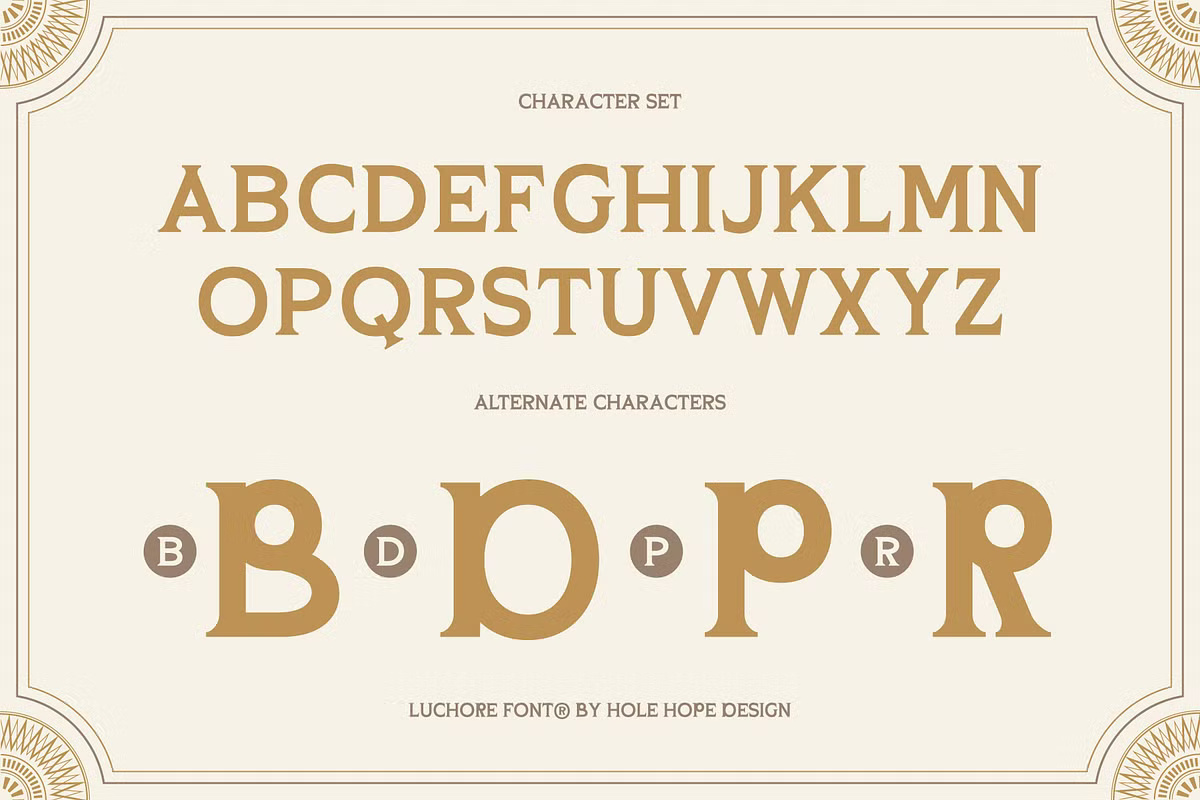 Luchore Font