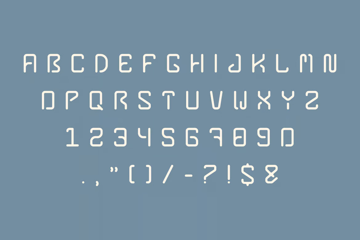 Mardeq -Technology Font