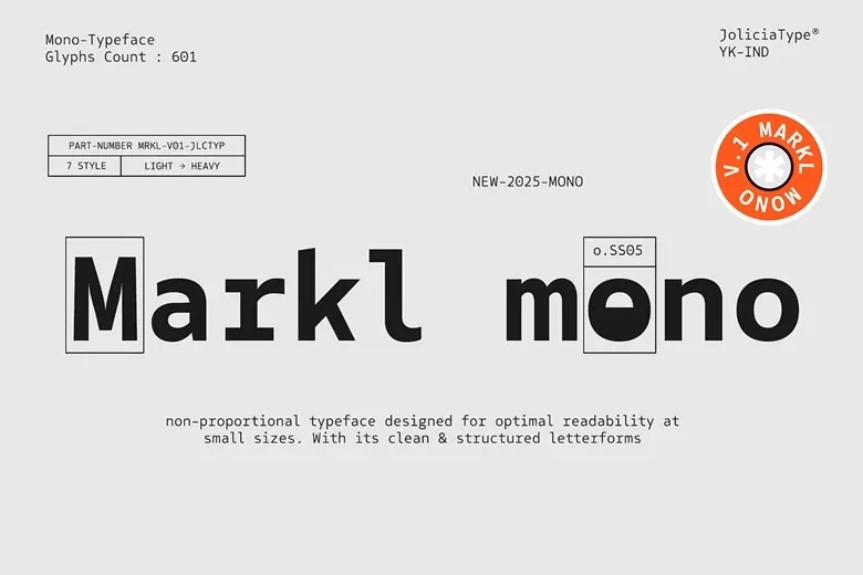 Markl Mono Font