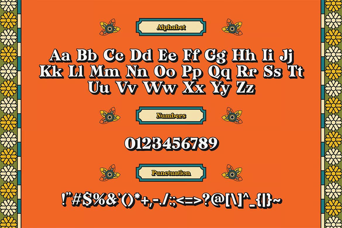 Nightale Retro Typeface