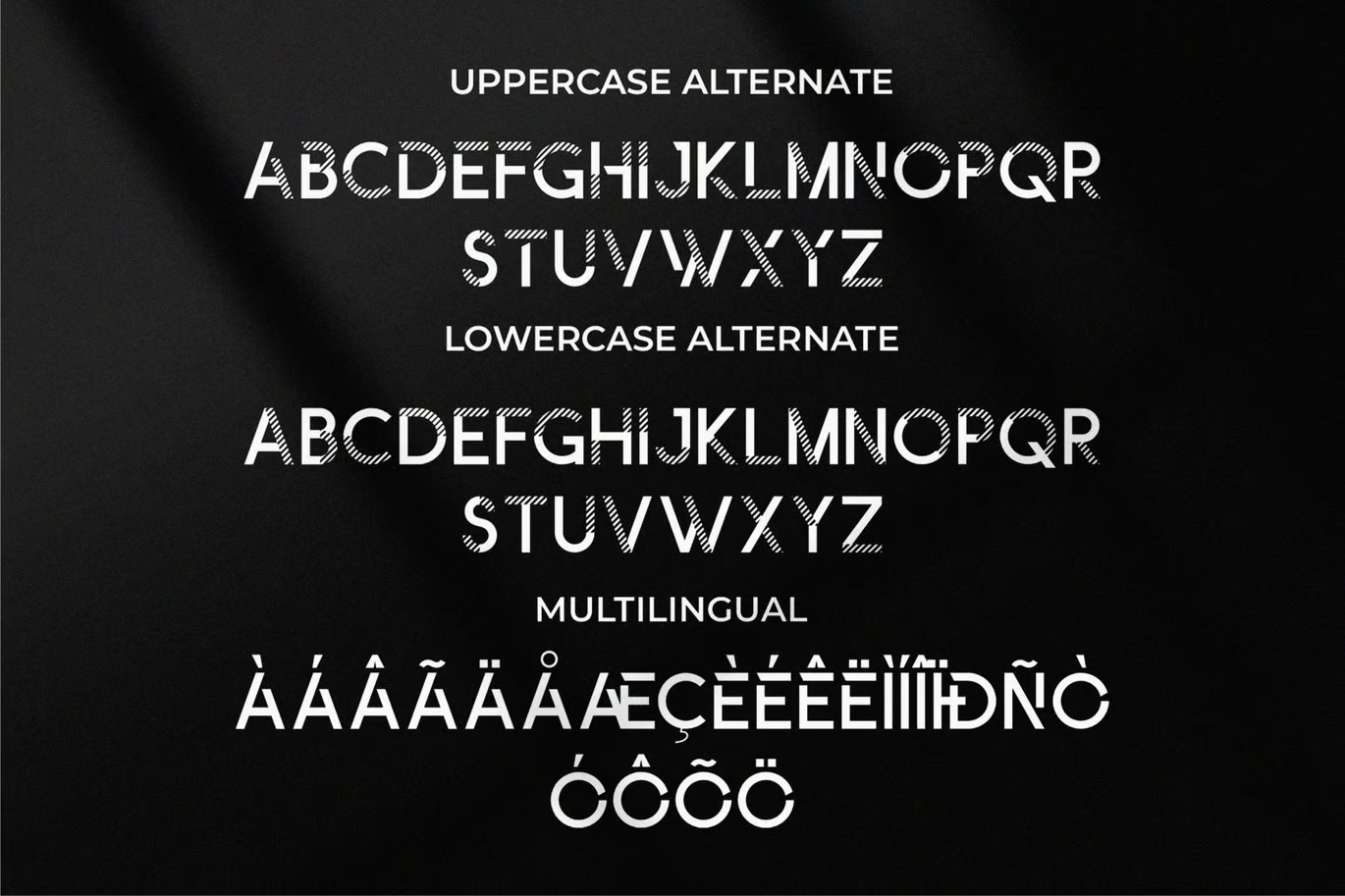 Radelyn || Modern Allkaps Sans Serif