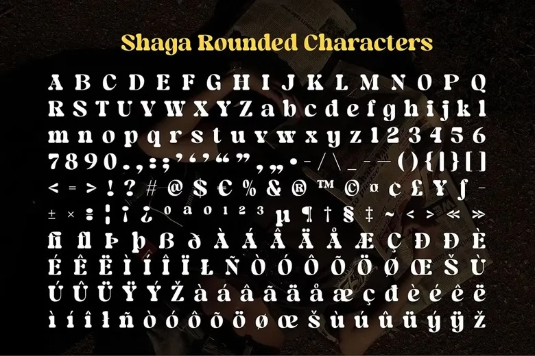 Shaga Rounded Font