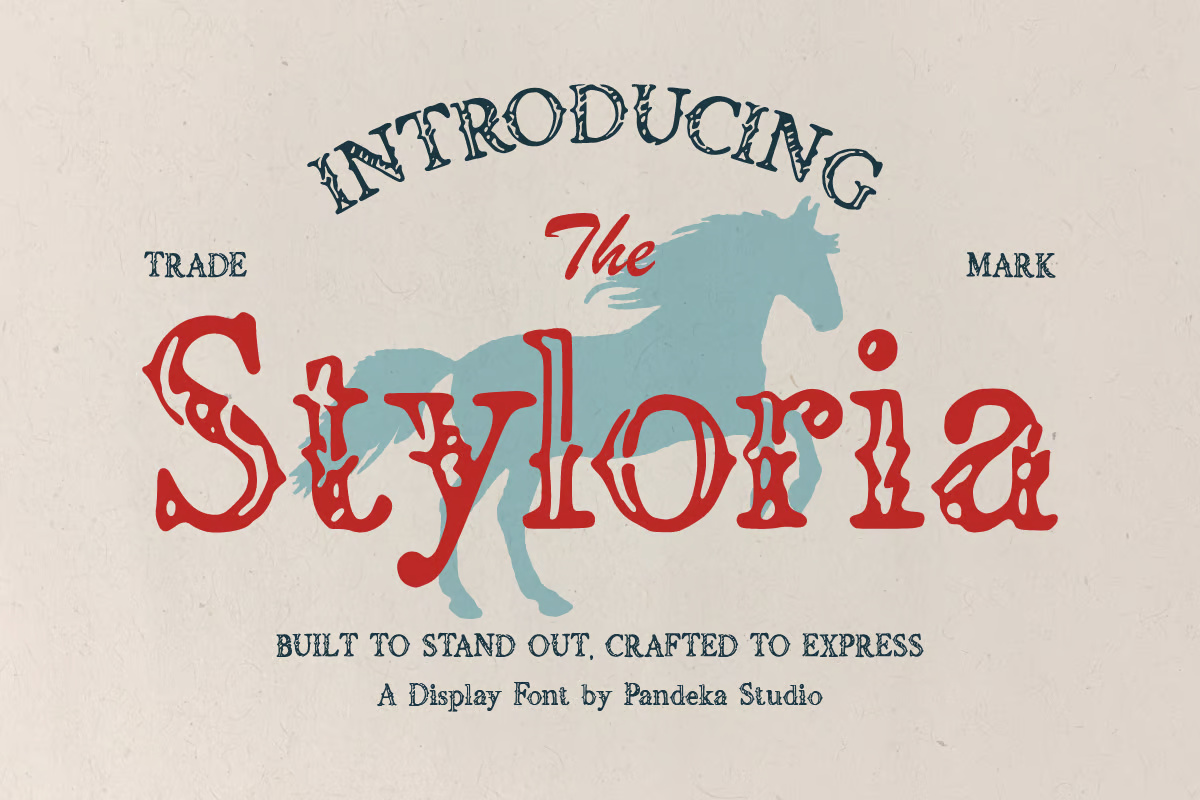 Styloria - Vintage Rodeo Display