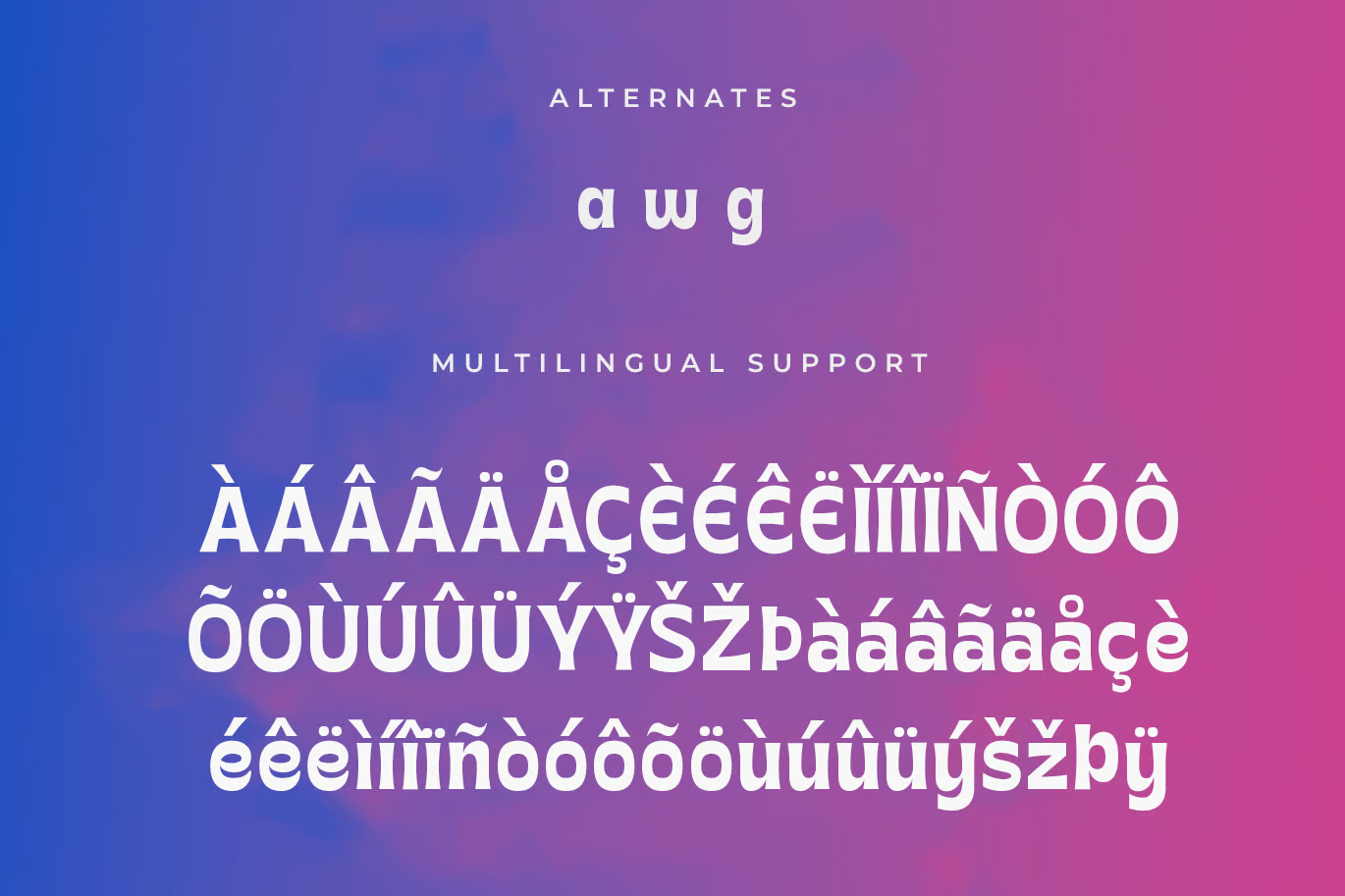 Zildgion – A Bold Display Font

