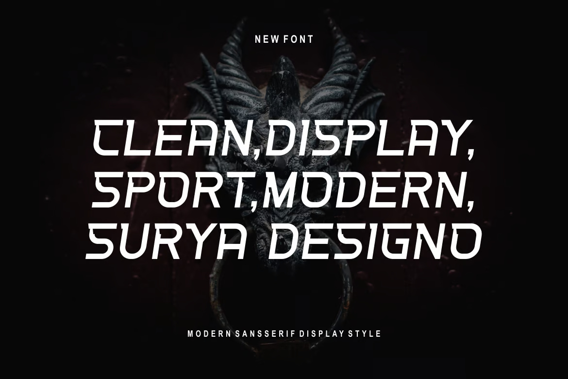 Antaboga Sans Serif Display Font