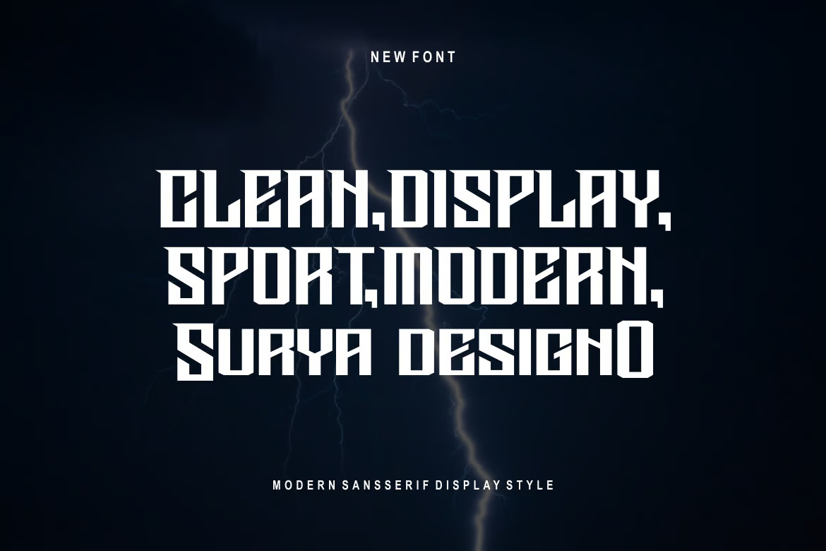 Samberz Display Font