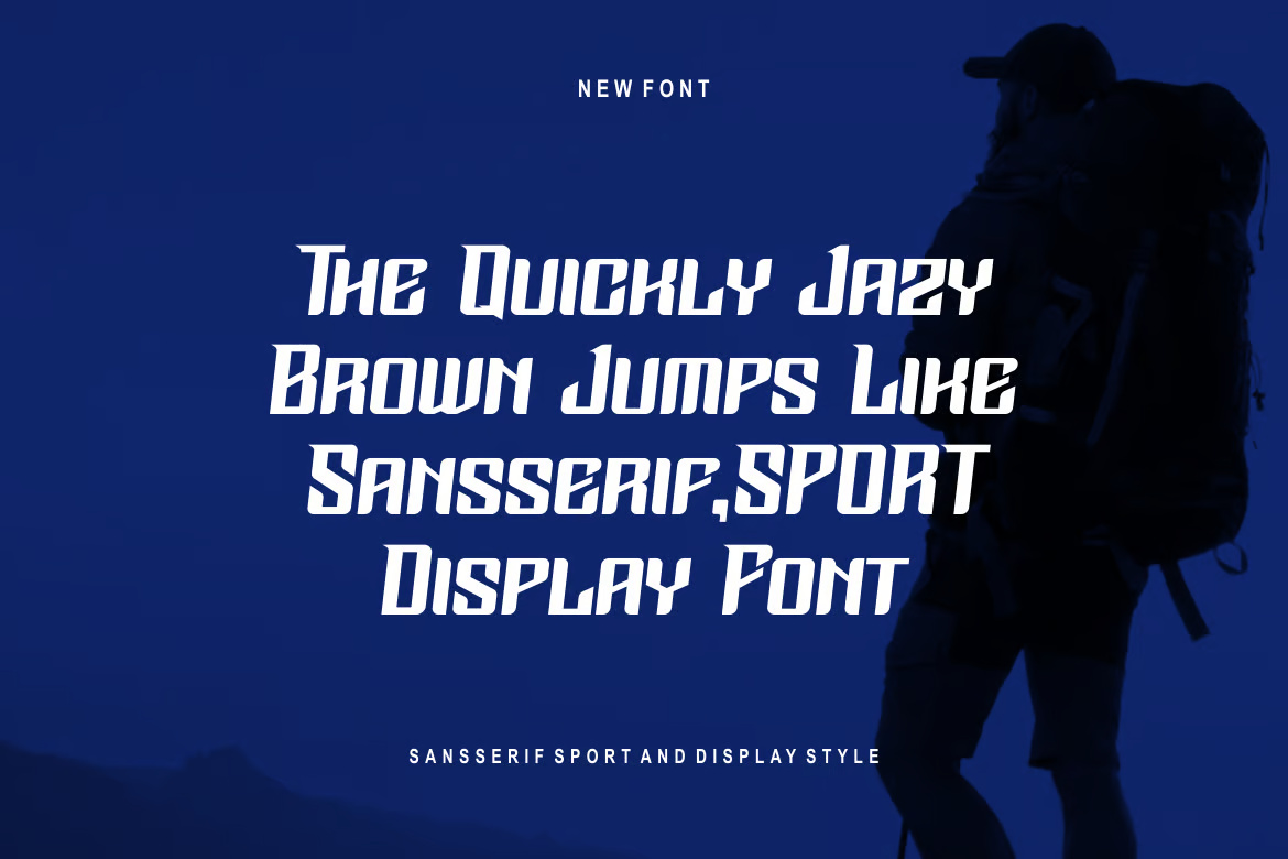 Tamfan Sport Display Font