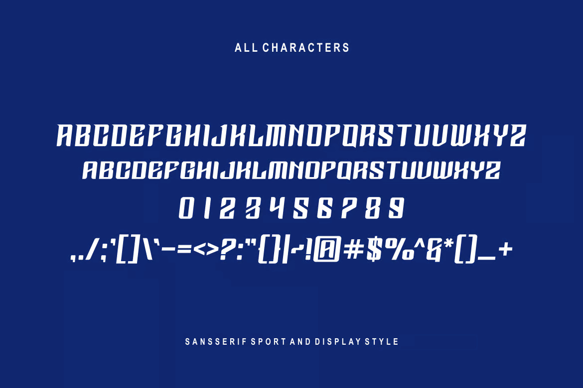 Tamfan Sport Display Font