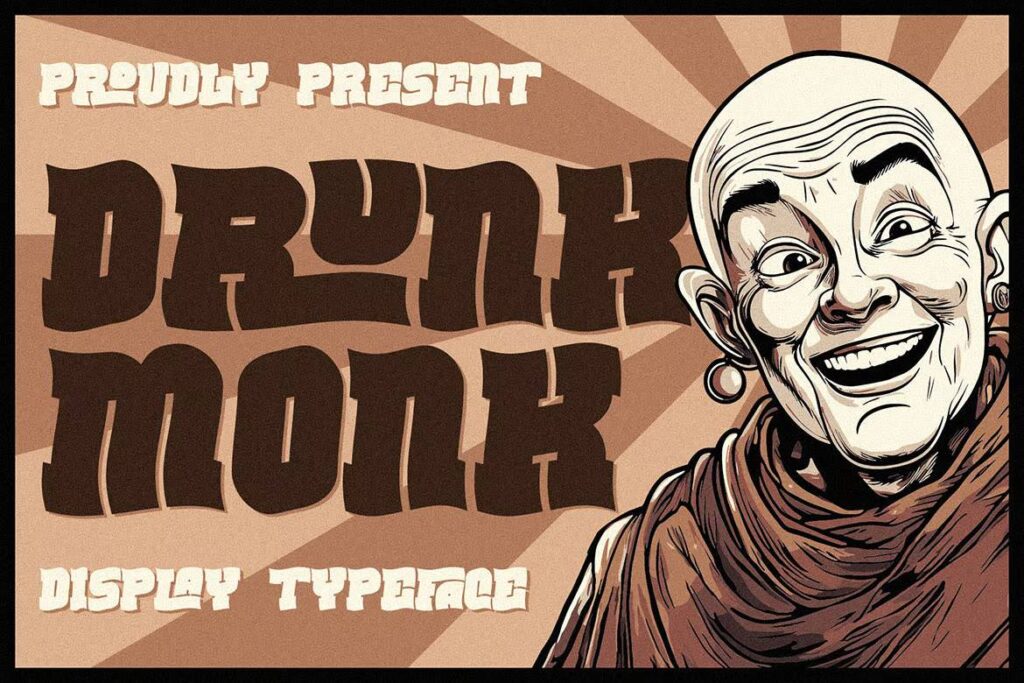 Drunk Monk Font