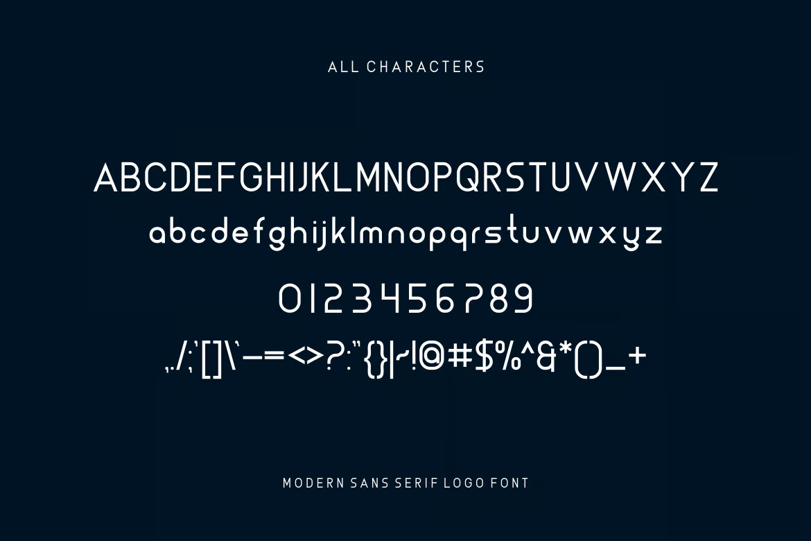 Bedag Modern Sans Serif Font