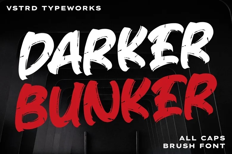 Darker Bunker Font