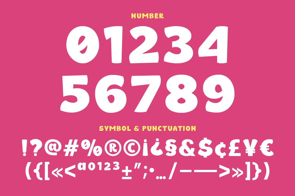 Kancil Bold and Fun Font