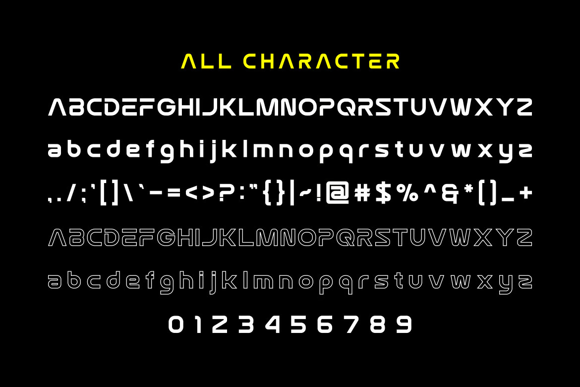 Raceline Sport And Display Font