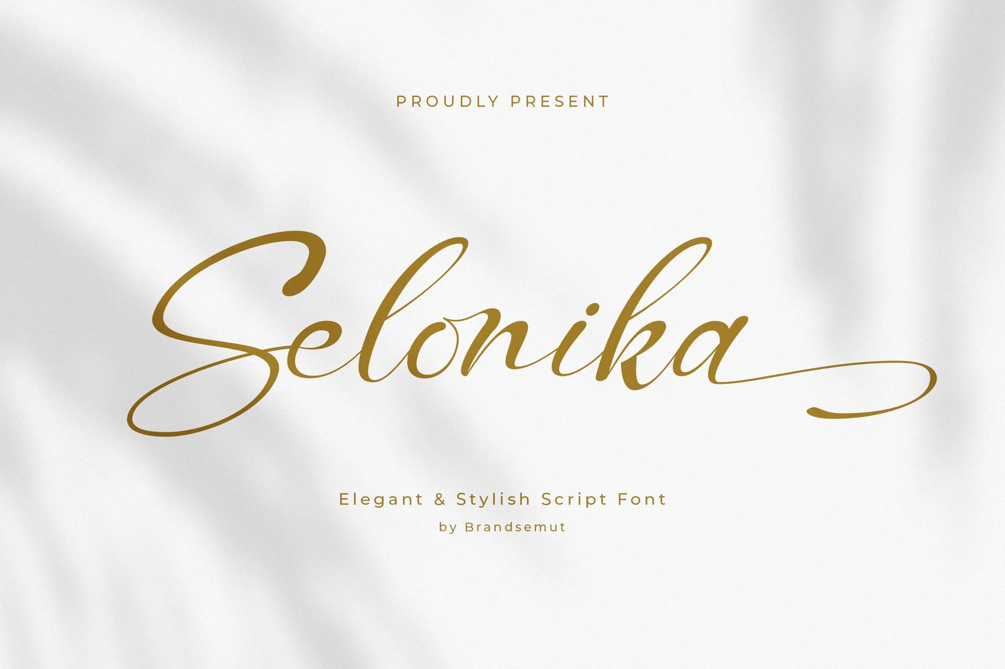 Selonika Handwritten Script Font