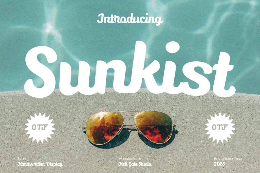 Sunkist Font