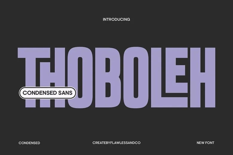 Thoboleh Font