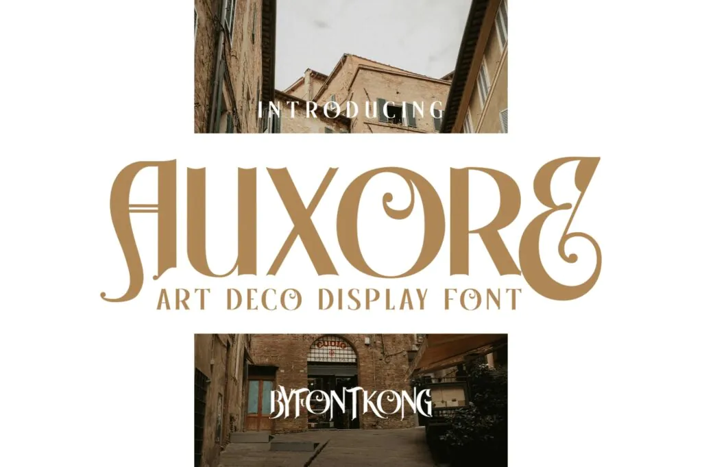 Auxore Art Deco Display Font