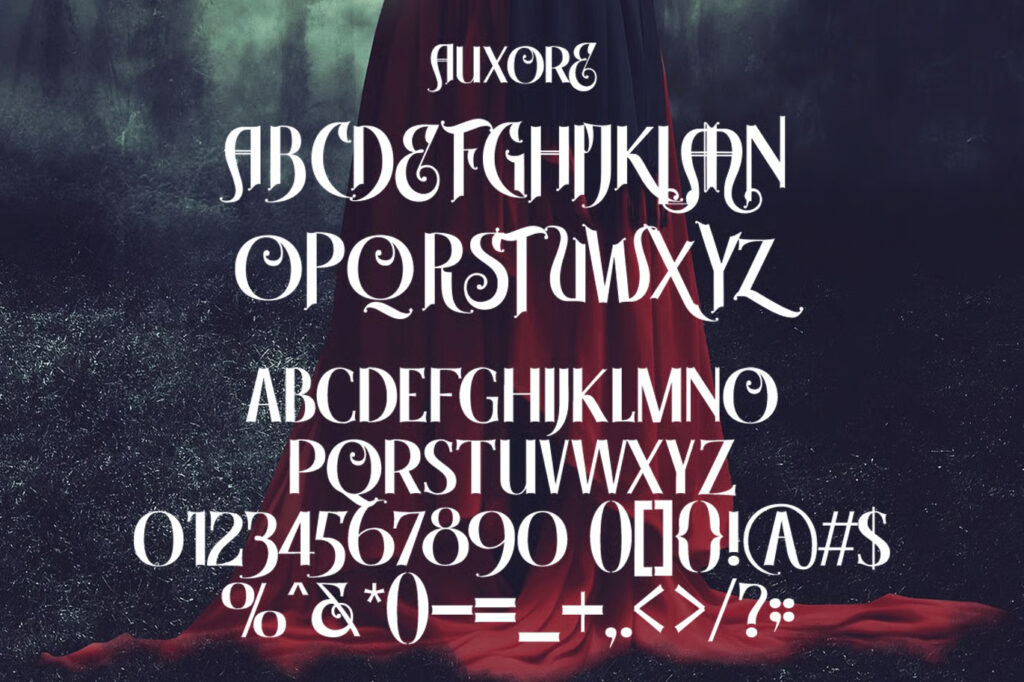 Auxore Art Deco Display Font