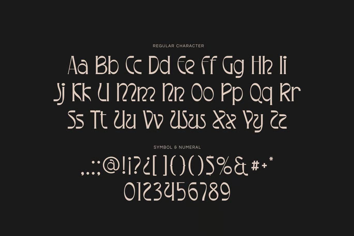 Exotisal Display Font