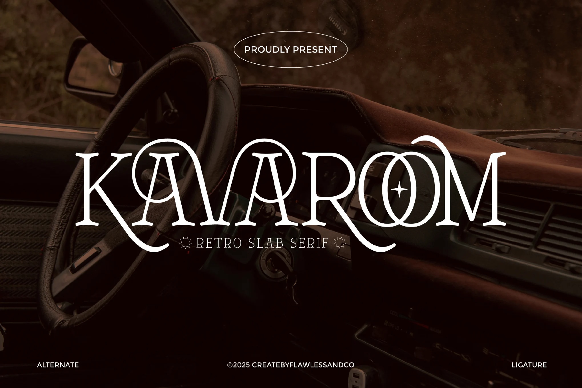 Kavaroom Serif Font