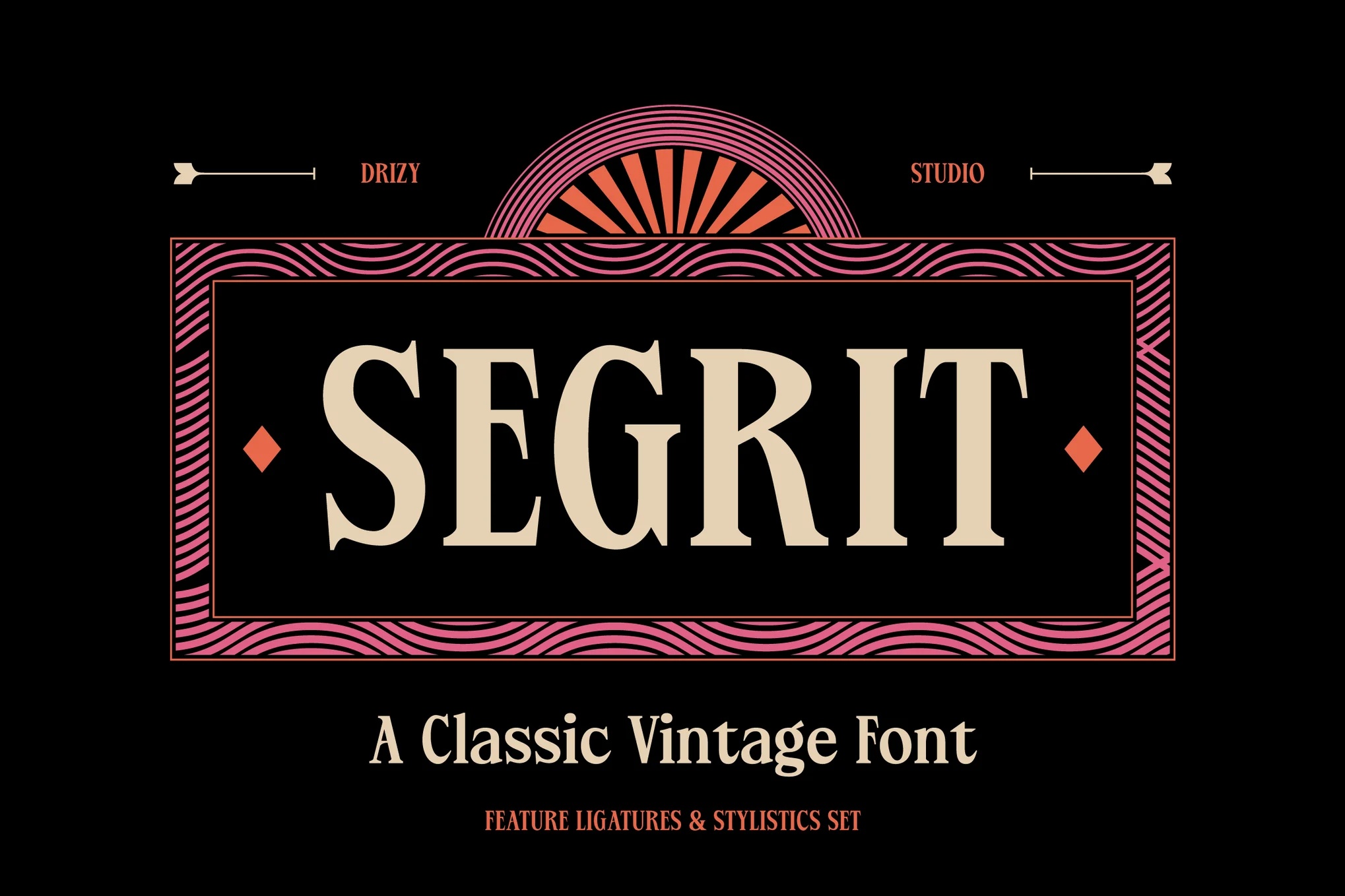 Segrit Classic Vintage Font