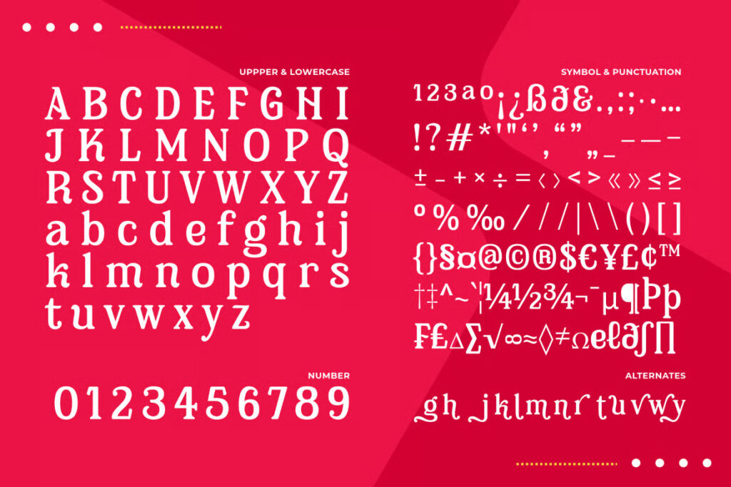 The Jingle Christmas Typeface